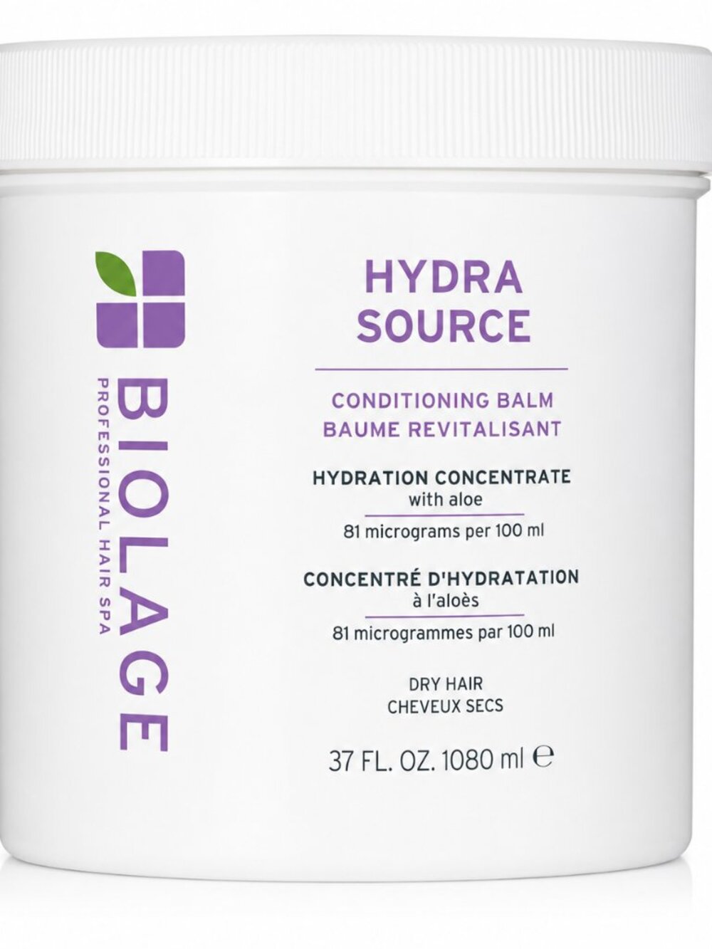 Biolage Professional Hydra Source Conditioning Balm – 37 fl oz / 1080 mL